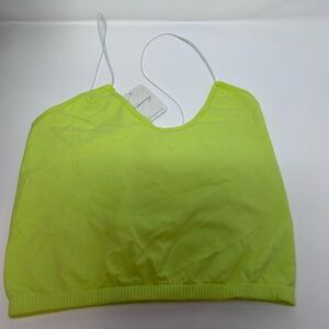 Neon Green Crop Top